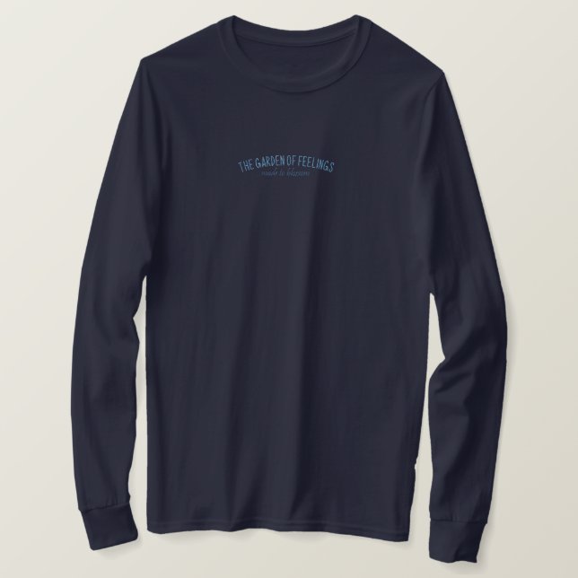 Camiseta The Garden of Feelings (Anverso del diseño)