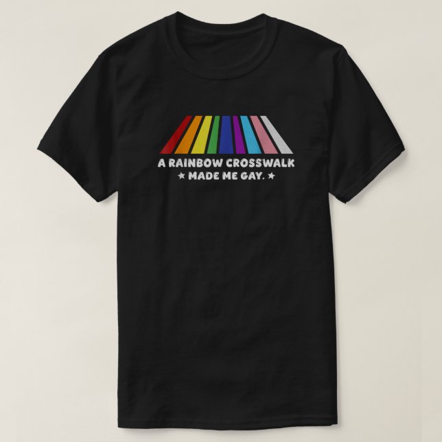 Camiseta The Gay Agenda's Crosswalk Conversion (Diseño del anverso)