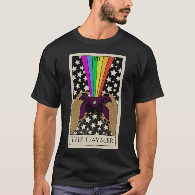 Camiseta The gaymer tarot boy (Anverso)