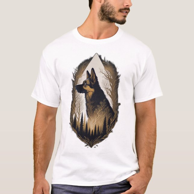 Camiseta The German Shepherd 003 (Anverso)