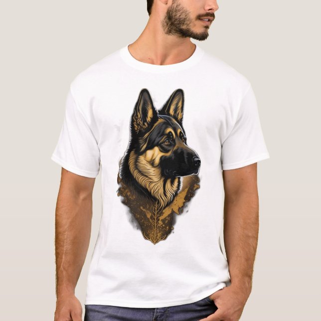 Camiseta The German Shepherd 004  (Anverso)