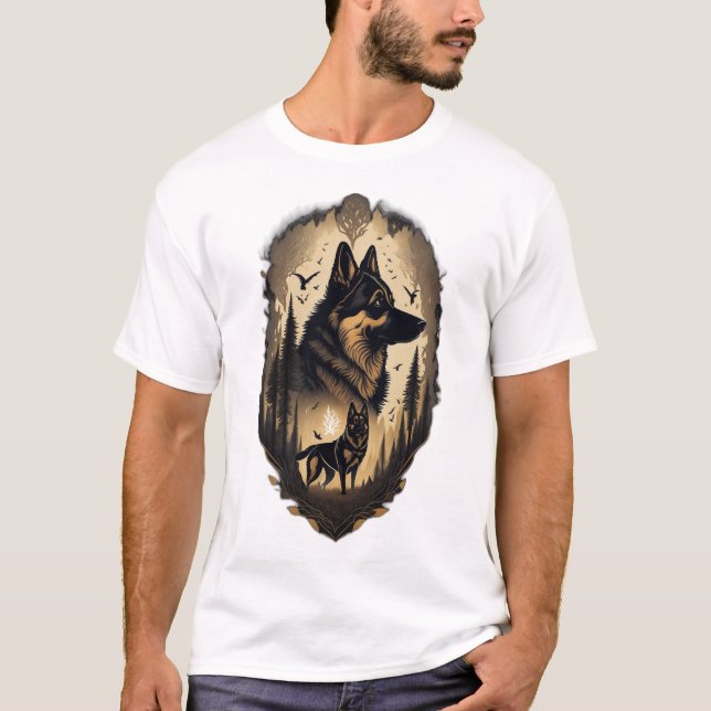 Camiseta The German Shepherd 005  (Anverso)
