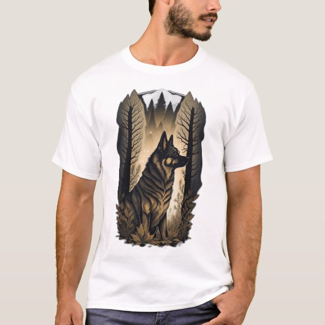Camiseta The German Shepherd 013  (Anverso)