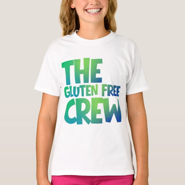 Camiseta The Gluten Free Crew Girls (Anverso)