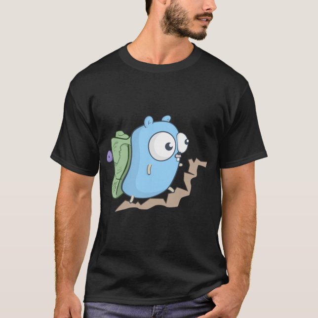Camiseta The Go Gopher Hiking family (Anverso)