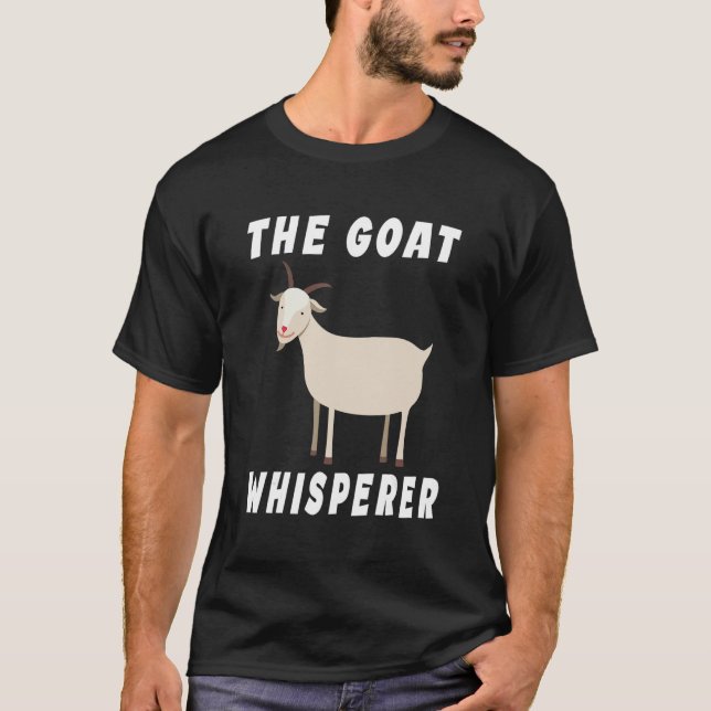 Camiseta The Goat Whisperer  Goat  Farmer  1 (Anverso)