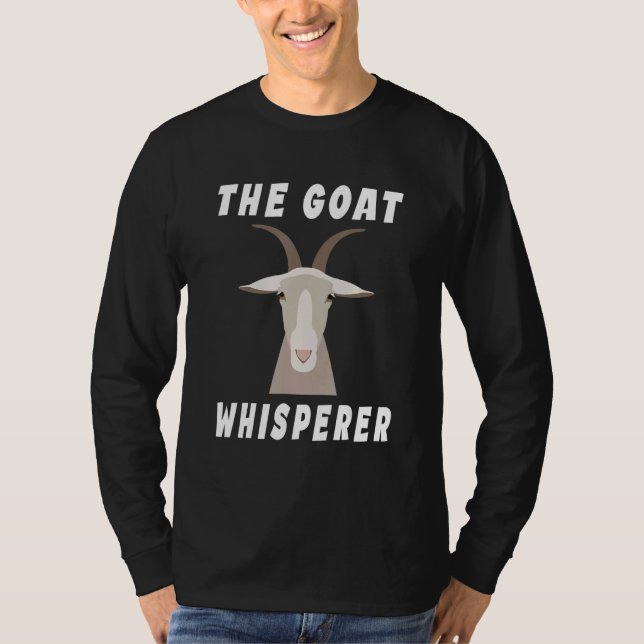 Camiseta The Goat Whisperer  Goat  Farmer  4 (Anverso)