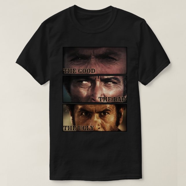 Camiseta The Good The Bad The Ugly Classic Western (Diseño del anverso)