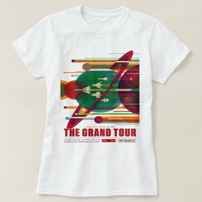 Camiseta The Grand Tour - JSUN (Diseño del anverso)