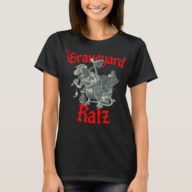 Camiseta The Graveyard Ratz  (Anverso)