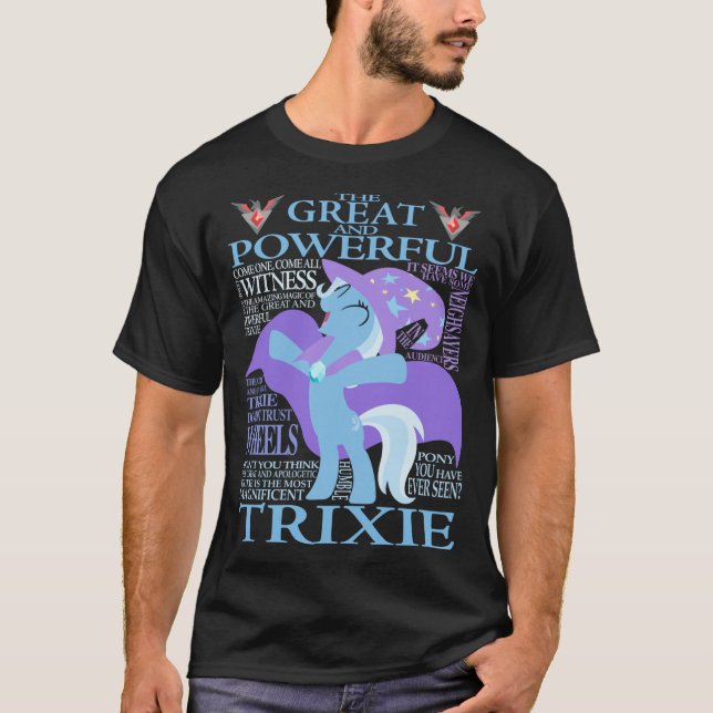 Camiseta The Great and Powerfulriie retro (Anverso)
