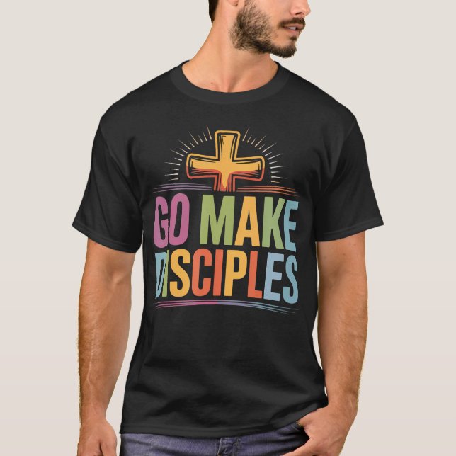 Camiseta The Great Commission Witness Wear - Faith Based Ch (Anverso)