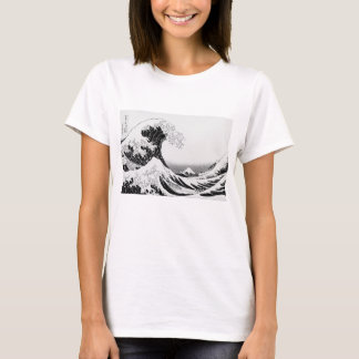 Camiseta The Great Wave / High-contrast Black & White