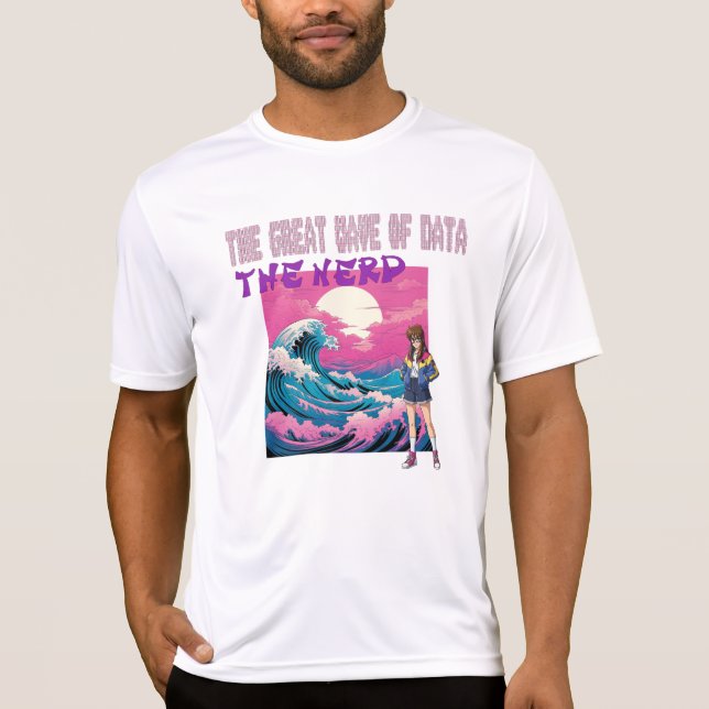 Camiseta The Great Wave Of Data (Anverso)