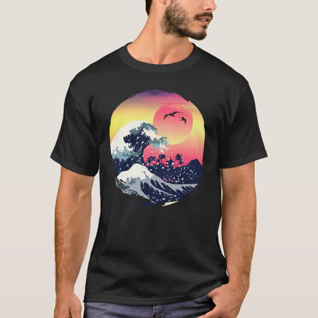 Camiseta The Great waves (Anverso)