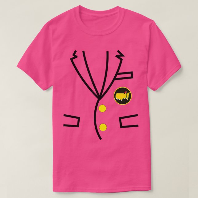 Camiseta The Green Jacket Master Golf (Diseño del anverso)