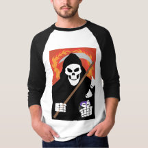 The Grim Reaper - Sleeve Raglan T-Shirt