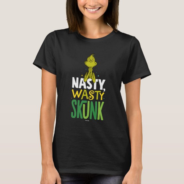 Camiseta The Grinch | Nasty Wasty Skunk (Anverso)