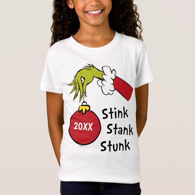 Camiseta The Grinch | Stink Stank Stunk (Anverso)