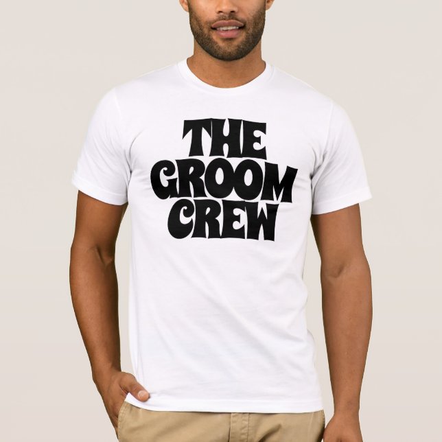 Camiseta "The Groom Crew" (Anverso)