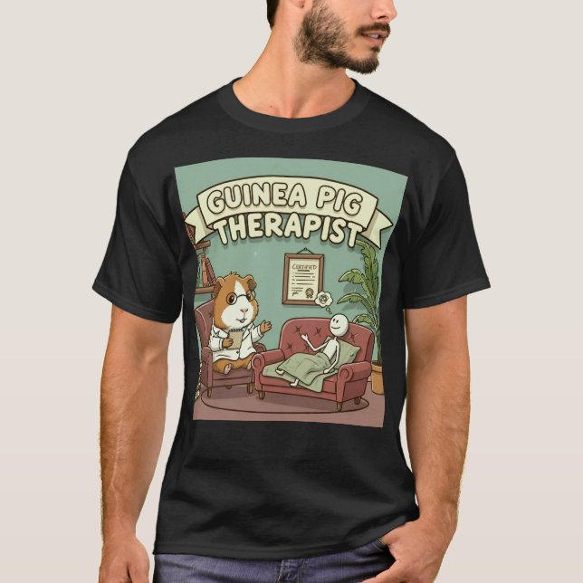 Camiseta The Guinea Pig Therapist (Anverso)