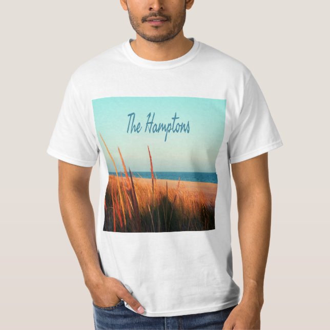 Camiseta The Hamptons Beach Long Island New York (Anverso)