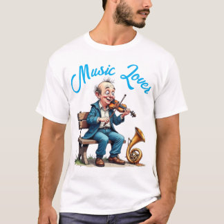 Camiseta The Happy Fiddler & the Wobbly Tuba