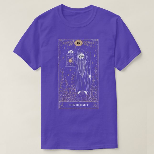Camiseta The Hermit  IX Tarot Card  (Diseño del anverso)