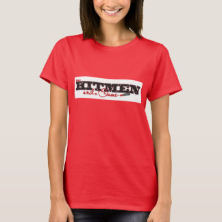 Camiseta The Hitmen and a Dame Ladies Burnout t-shirt