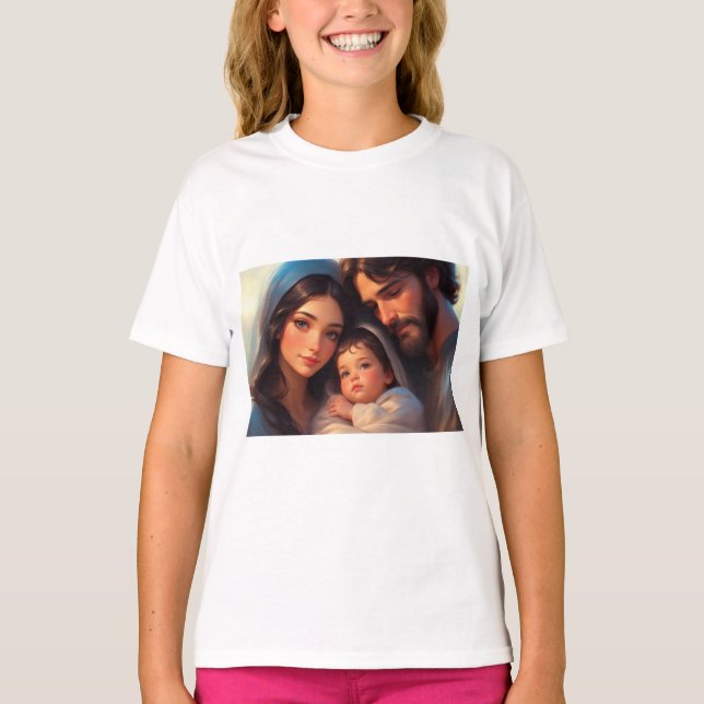 Camiseta The Holy Family Girl's Tee Shirt (Anverso)