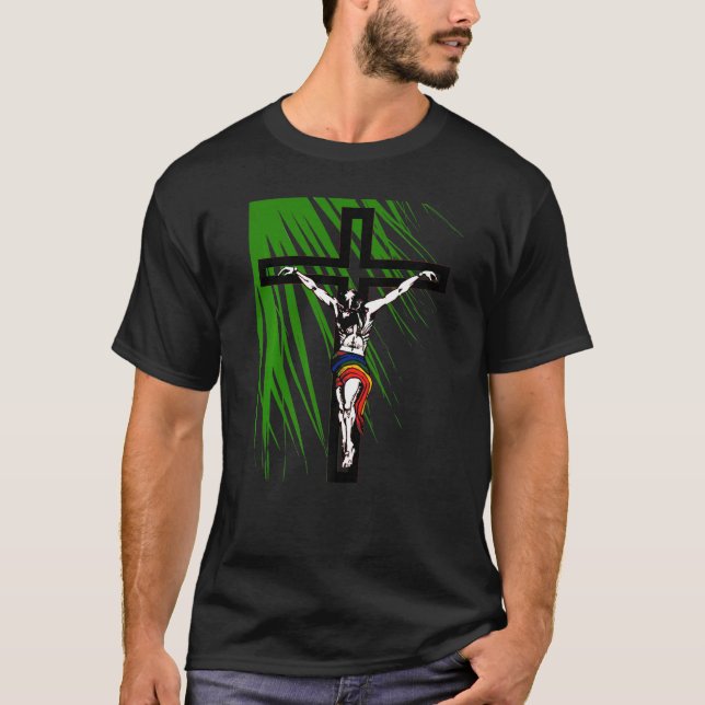 Camiseta The Holy Week Christs Journey To The Cross (Anverso)