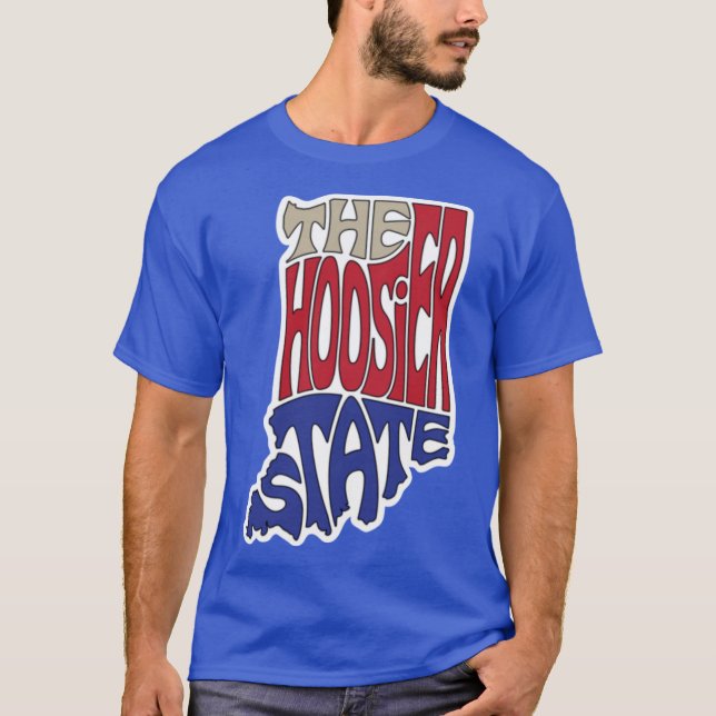 Camiseta The Hoosier State Indiana (Anverso)