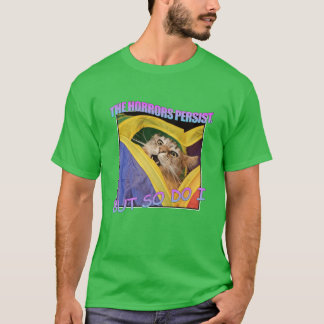 Camiseta The Horrors Persist retro