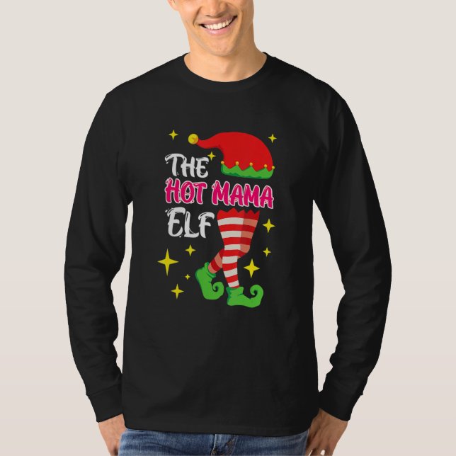 Camiseta The Hot Mama Elf Mother Elf (Anverso)