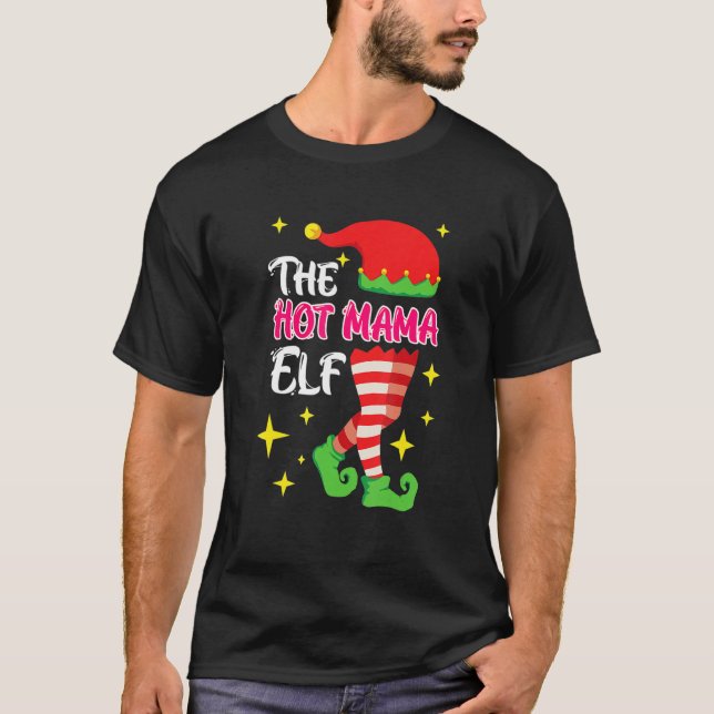 Camiseta The Hot Mama Elf Mother Elf (Anverso)