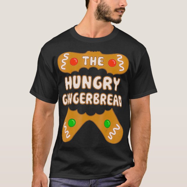 Camiseta The Hungry Gingerbread, Family Matching Group Chri (Anverso)