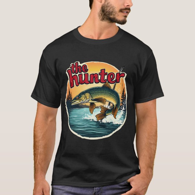 Camiseta The Hunter 2 - Serie de Pesca (Anverso)