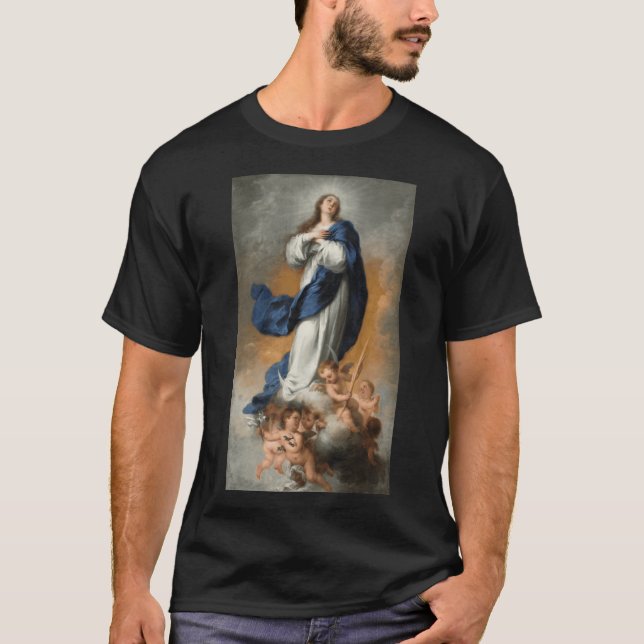 Camiseta The Immaculate Conception Murillo catholic gifts (Anverso)