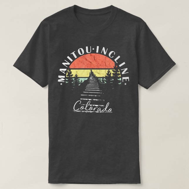 Camiseta The Incline Manitou Springs Colorado  (Diseño del anverso)