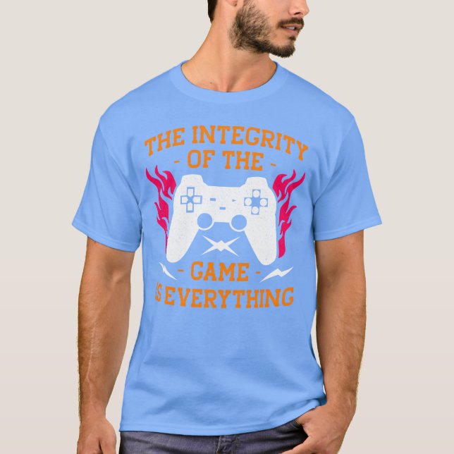 Camiseta The Integrity of the game is everything boy friend (Anverso)