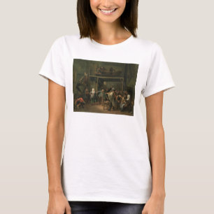 Camiseta The Interior of a Tavern with a Couple Dancing to