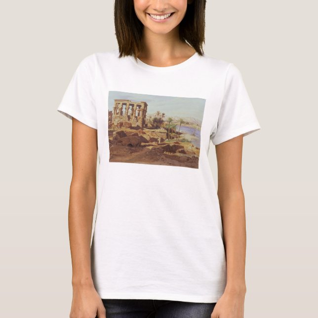 Camiseta The Island of Philae, 1866 (w/c) (Anverso)