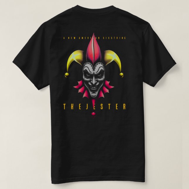 CAMISETA THE JESTER GUITAR PROMO TEE (Reverso del diseño)