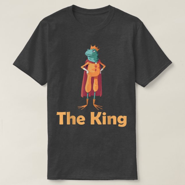 Camiseta The King For Frogs Fans  (Diseño del anverso)