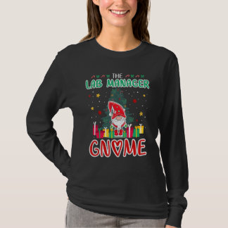 Camiseta The Lab Manager Gnome Xmas Tree Group Christmas Ma