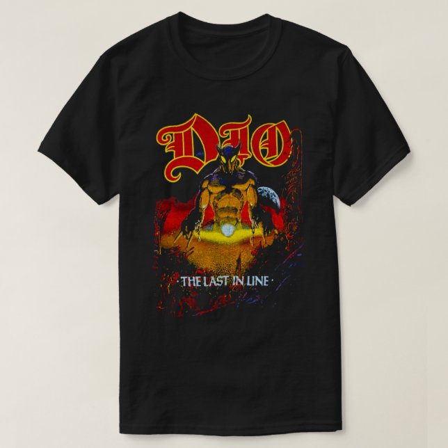 Camiseta The Last in Line = Holy diver - Ronnie James _gt_g (Diseño del anverso)