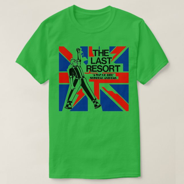 Camiseta The Last Skinhead Way Of Life (Diseño del anverso)