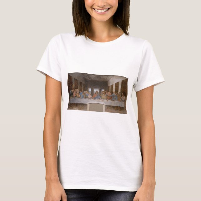 Camiseta The Last Supper 1495 1498 by Leonardo da Vinci (Anverso)