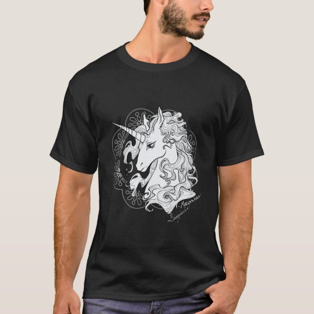 Camiseta The last unicorn Oversized friends (Anverso)