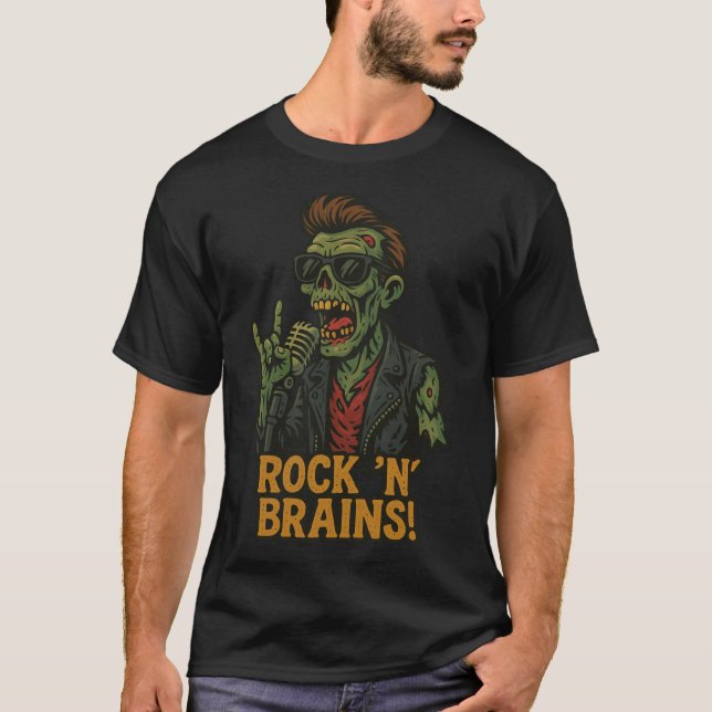 Camiseta The Last Zombie Chord retro (Anverso)